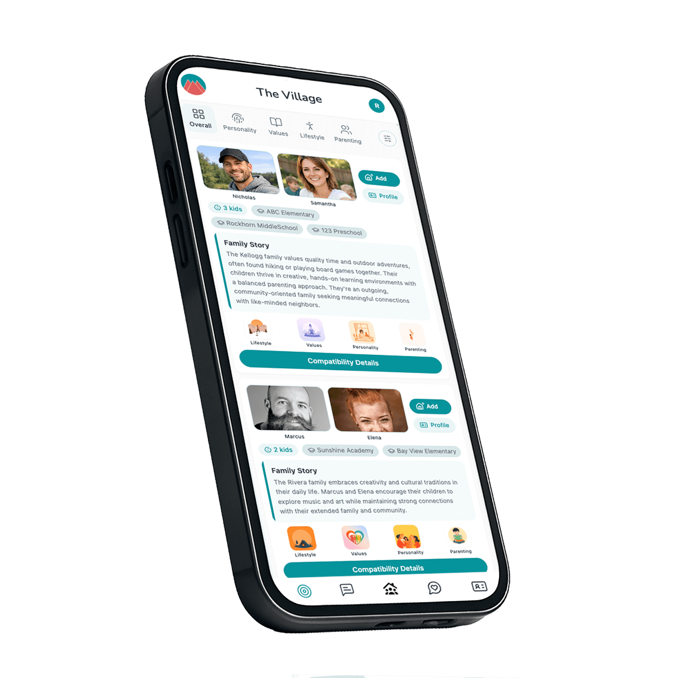 The Village app preview